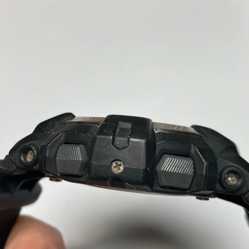 Casio Gshock GR-8900, tough solar, black watch, light works, new solar cell